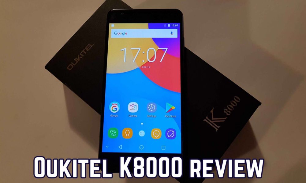 article photo: Oukitel K8000 review